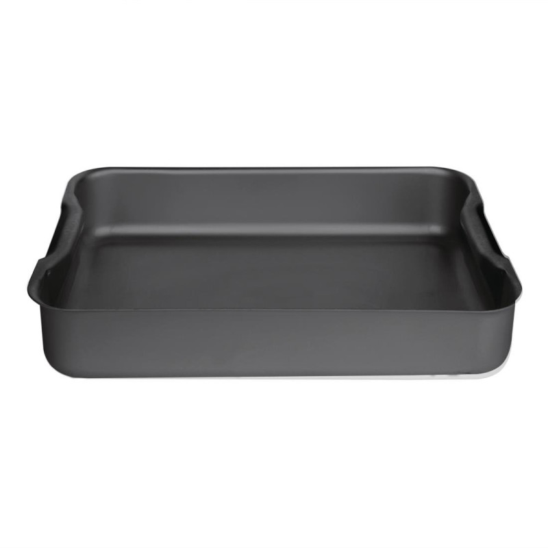 Tabuleiro de assar em alumínio anodizado 370 x 265 mm - Vogue - Fourniresto Tabuleiro de assar em alumínio anodizado 370 x 265 mm - Vogue - Fourniresto