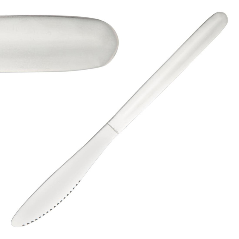 Faca de mesa Kelso em inox - Conjunto de 12 - Olympia - Fourniresto Faca de mesa Kelso em inox - Conjunto de 12 - Olympia - Fourniresto