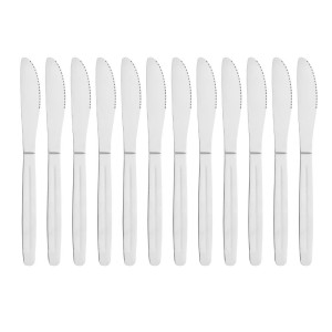 Faca de mesa Kelso em inox - Conjunto de 12 - Olympia - Fourniresto