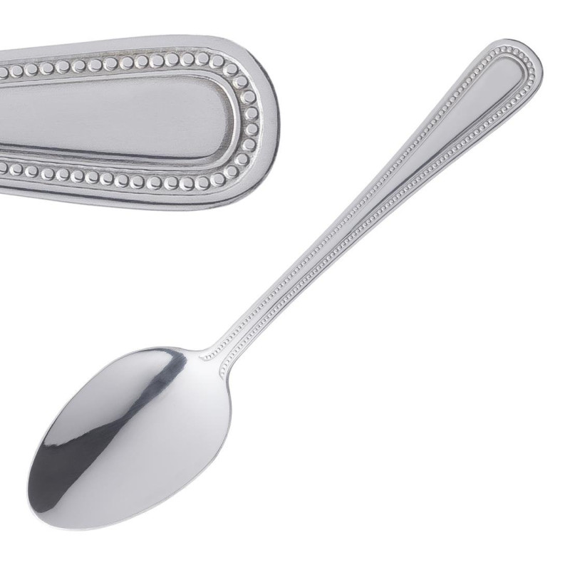 Colher de Sobremesa Bead - Conjunto de 12 - Olympia - Fourniresto Colher de Sobremesa Bead - Conjunto de 12 - Olympia - Fourniresto
