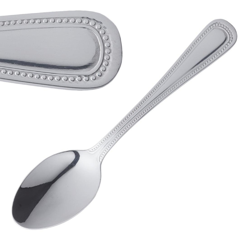Colher de Chá Bead - Conjunto de 12 - Olympia - Fourniresto Colher de Chá Bead - Conjunto de 12 - Olympia - Fourniresto