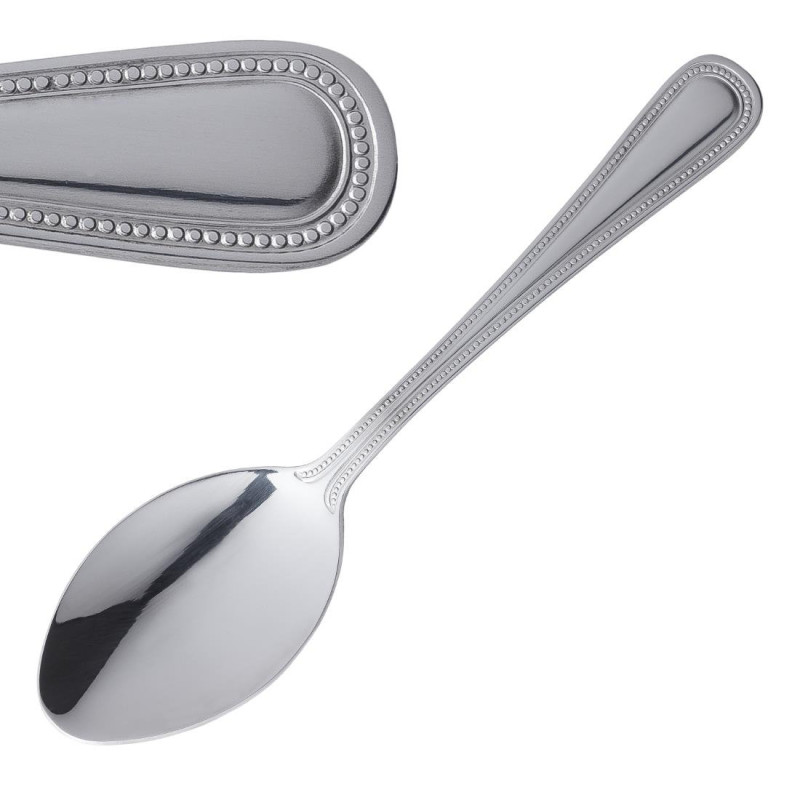 Colher de sopa em aço inoxidável - Conjunto de 12 - Olympia - Fourniresto Colher de sopa em aço inoxidável - Conjunto de 12 - Olympia - Fourniresto