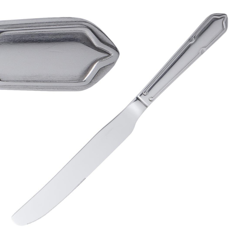 Couteau De Table Dubarry En Inox - Lot De 12 - Olympia - Fourniresto Couteau De Table Dubarry En Inox - Lot De 12 - Olympia - Fourniresto
