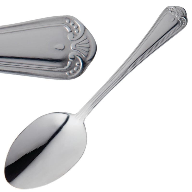 Colher de sopa Jesmond em aço inoxidável - Conjunto de 12 - Olympia - Fourniresto Colher de sopa Jesmond em aço inoxidável - Conjunto de 12 - Olympia - Fourniresto