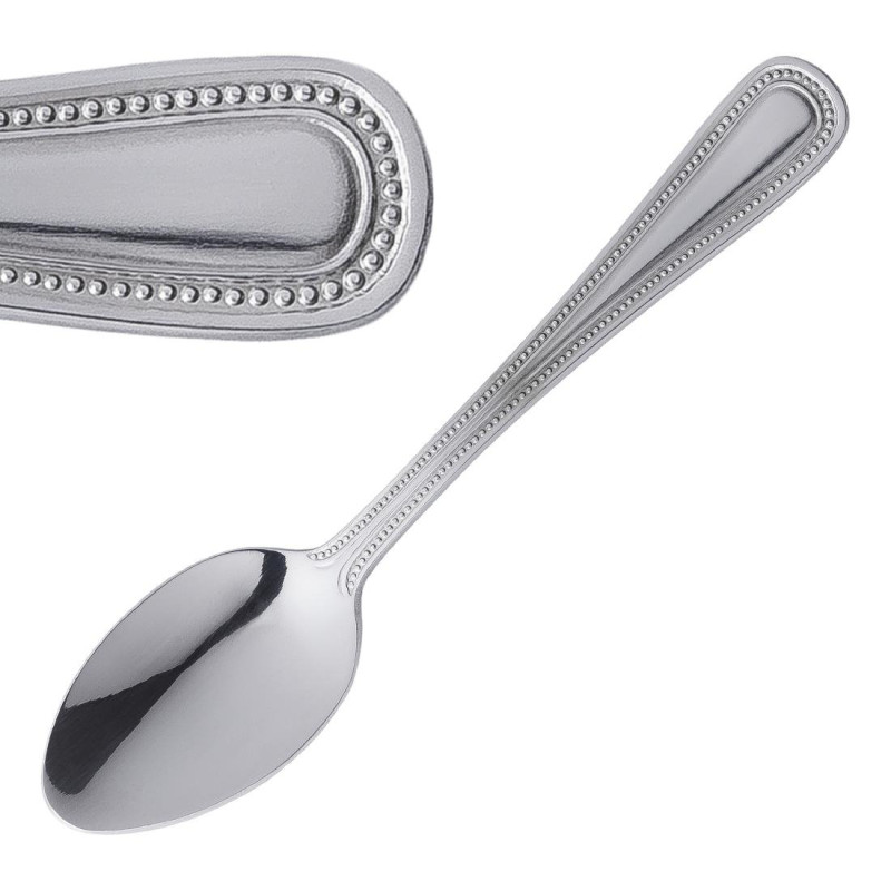 Colher de Chá Bead - Conjunto de 12 - Olympia - Fourniresto Colher de Chá Bead - Conjunto de 12 - Olympia - Fourniresto
