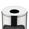 Cinzeiro de Parede em Aço Inoxidável 18 L - Bolero - Fourniresto