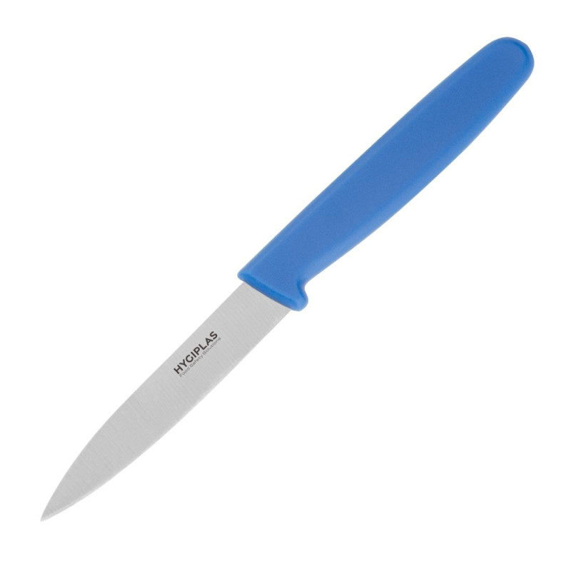 Blue 7.5 cm Blade Office Knife - Hygiplas - Fourniresto Blue 7.5 cm Blade Office Knife - Hygiplas - Fourniresto