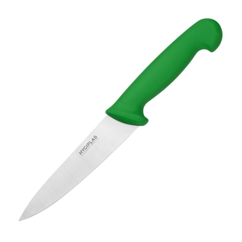 Green Chef's Knife Blade 16 cm - Hygiplas - Fourniresto Green Chef's Knife Blade 16 cm - Hygiplas - Fourniresto