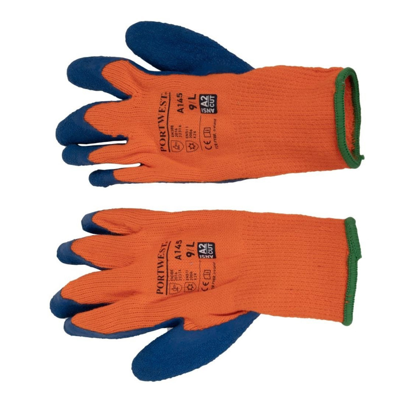 Luvas Antifrio Laranja e Azul Tamanho Único - FourniResto - Fourniresto Luvas Antifrio Laranja e Azul Tamanho Único - FourniResto - Fourniresto