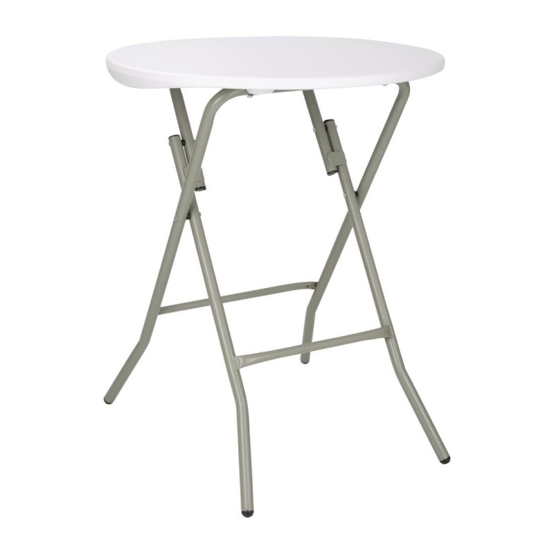 Mesa Redonda Dobrável - 600 mm - Bolero - Fourniresto Mesa Redonda Dobrável - 600 mm - Bolero - Fourniresto