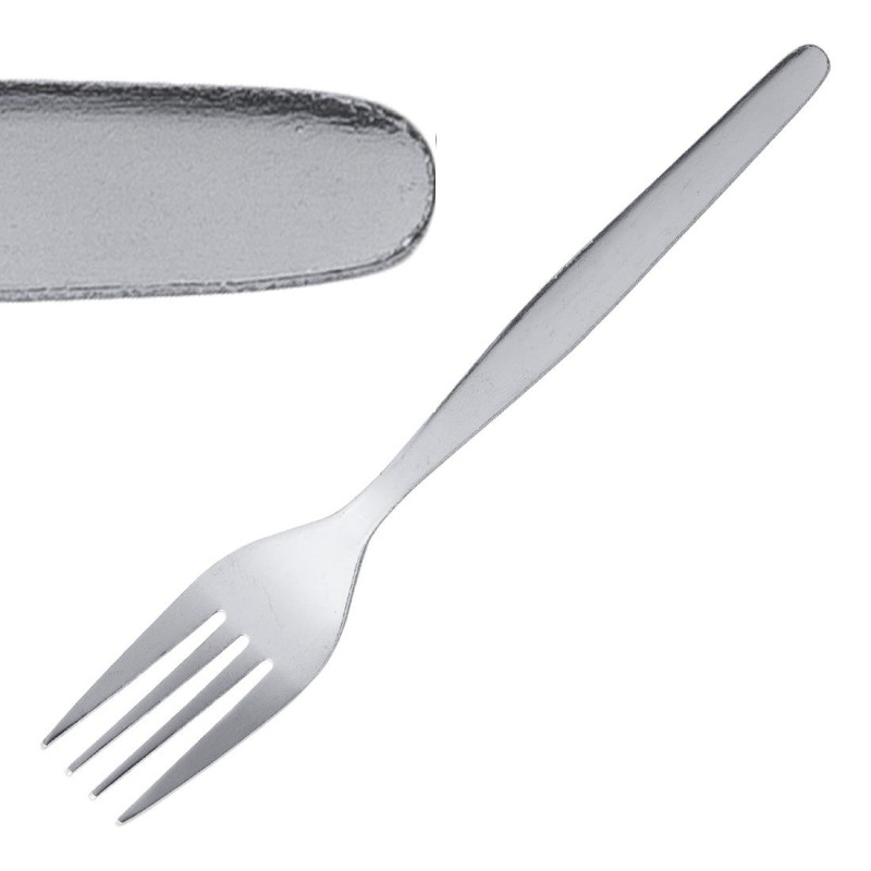 Garfo para criança Kelso em inox - Conjunto de 12 - Olympia - Fourniresto Garfo para criança Kelso em inox - Conjunto de 12 - Olympia - Fourniresto