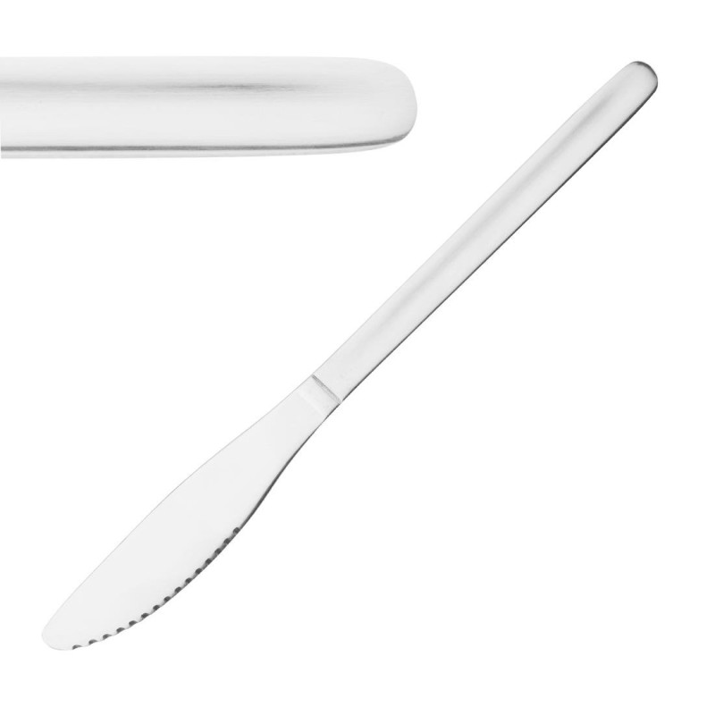 Knife for Child Kelso in Stainless Steel - Set of 12 - Olympia - Fourniresto Knife for Child Kelso in Stainless Steel - Set of 12 - Olympia - Fourniresto