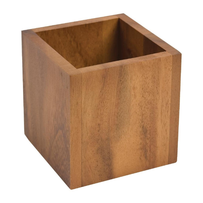 Caixa de saquetas 100 x 100 mm - T&G Woodware - Fourniresto Caixa de saquetas 100 x 100 mm - T&G Woodware - Fourniresto