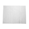 Toalhas Brancas Simples Espessura 1 Dobrado 90 x 120 mm - Lote de 6000 - FourniResto - Fourniresto