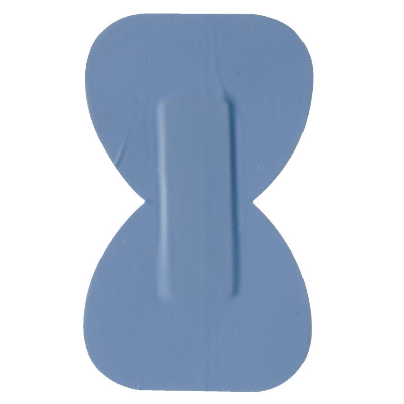 Penso para pontas dos dedos azuis padrão 75 x 45 mm - Pacote com 50 unidades - FourniResto - Fourniresto Penso para pontas dos dedos azuis padrão 75 x 45 mm - Pacote com 50 unidades - FourniResto - Fourniresto