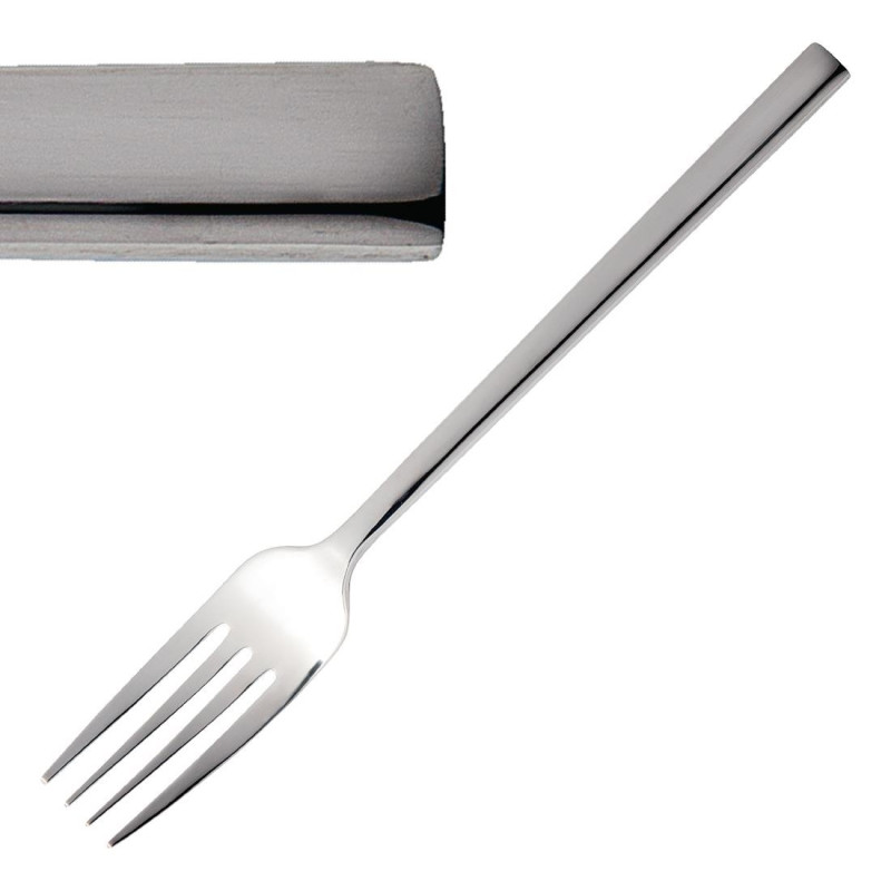 Garfo de Mesa Napoli em Aço Inoxidável 204 L - Conjunto de 12 - Olympia - Fourniresto Garfo de Mesa Napoli em Aço Inoxidável 204 L - Conjunto de 12 - Olympia - Fourniresto