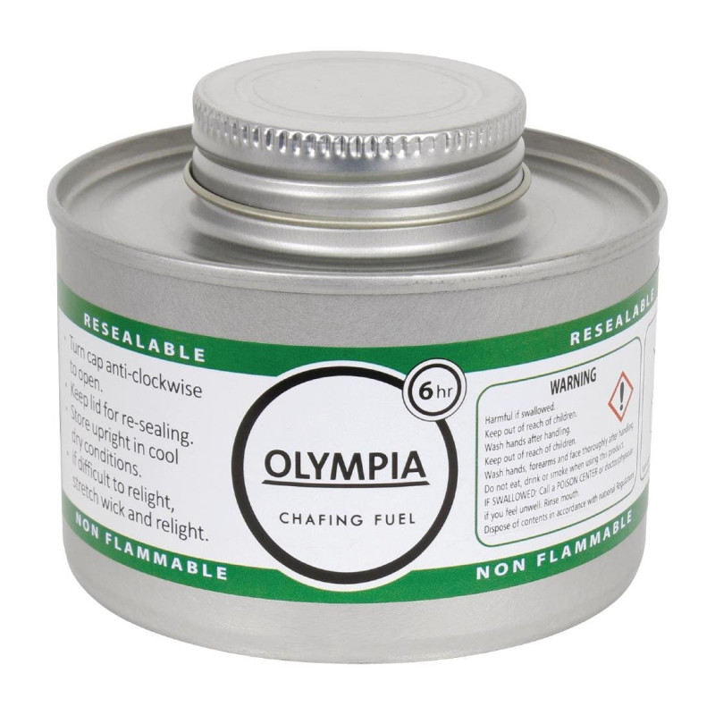 Combustível 6H para Chafing Dish - Lote de 12 - Olympia - Fourniresto Combustível 6H para Chafing Dish - Lote de 12 - Olympia - Fourniresto