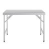 Mesa Dobrável Inox 1200 mm - Vogue - Fourniresto