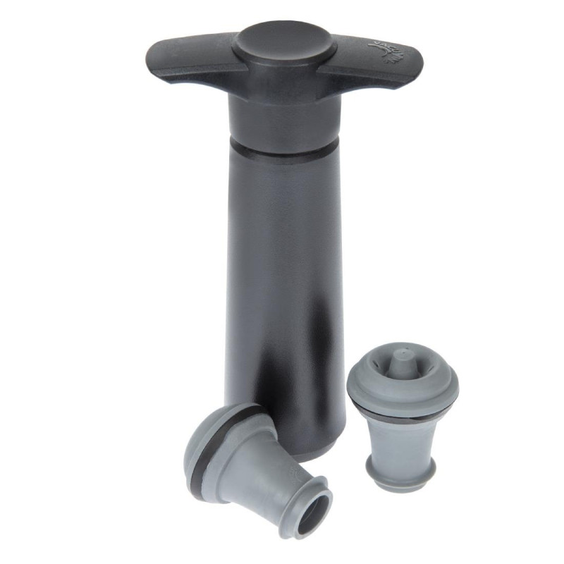 Bomba de Vácuo de Ar Vacu Vin com 2 Rolhas - FourniResto - Fourniresto Bomba de Vácuo de Ar Vacu Vin com 2 Rolhas - FourniResto - Fourniresto