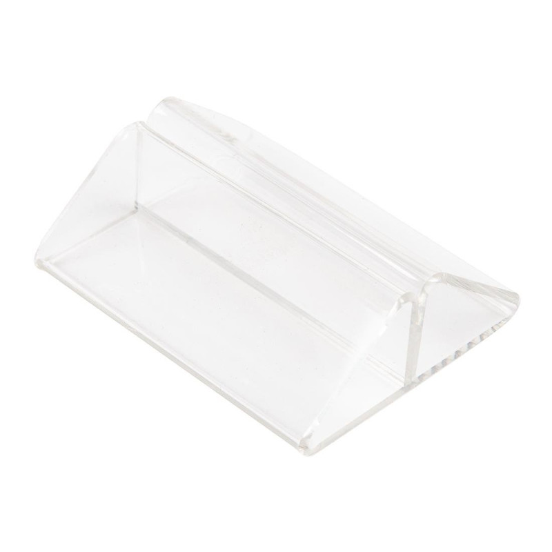 Acrylic Card Holder - Olympia - Fourniresto Acrylic Card Holder - Olympia - Fourniresto