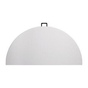 Mesa Redonda Dobrável Branca no Centro Ø 1530 mm - Bolero - Fourniresto