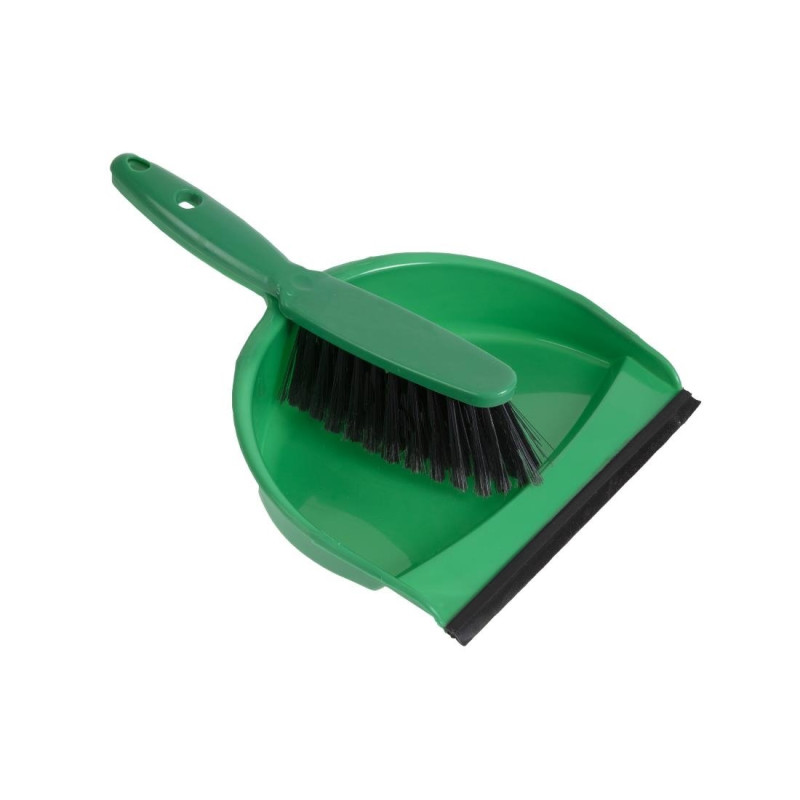 Conjunto Vassoura de Cerdas Macias e Pá Verde - Jantex - Fourniresto Conjunto Vassoura de Cerdas Macias e Pá Verde - Jantex - Fourniresto