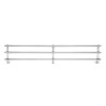 Prateleira de parede tubular em inox 1500 mm - Vogue - Fourniresto