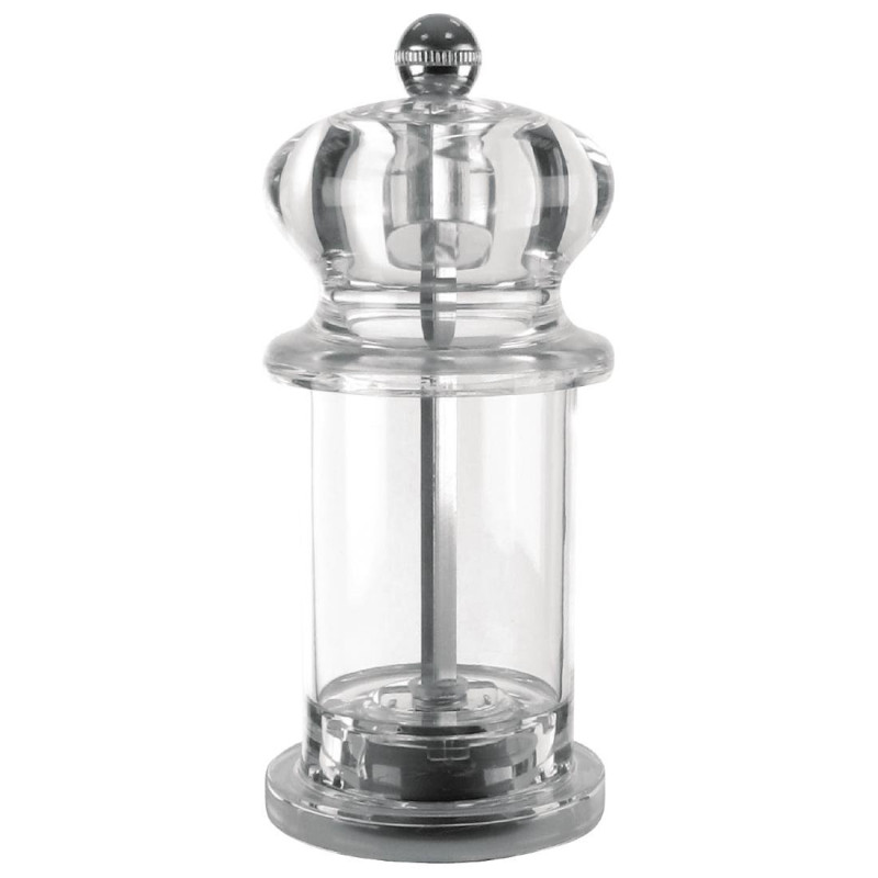 Moinho de Sal ou Pimenta em Acrílico 135 x Ø 61 mm - Olympia - Fourniresto Moinho de Sal ou Pimenta em Acrílico 135 x Ø 61 mm - Olympia - Fourniresto
