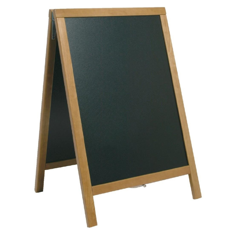 Painel de calçada Duplo Teck 850 X 550 mm - Securit - Fourniresto Painel de calçada Duplo Teck 850 X 550 mm - Securit - Fourniresto