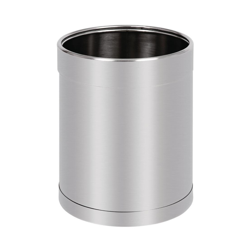 Cesto de Papel em Inox - 10.2 L - Bolero - Fourniresto Cesto de Papel em Inox - 10.2 L - Bolero - Fourniresto