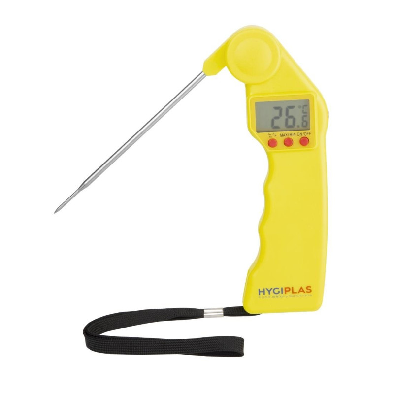 Termômetro Amarelo Easytemp - Hygiplas - Fourniresto Termômetro Amarelo Easytemp - Hygiplas - Fourniresto