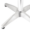 Mesa quadrada em freixo 700 x 700 mm - Bolero - Fourniresto