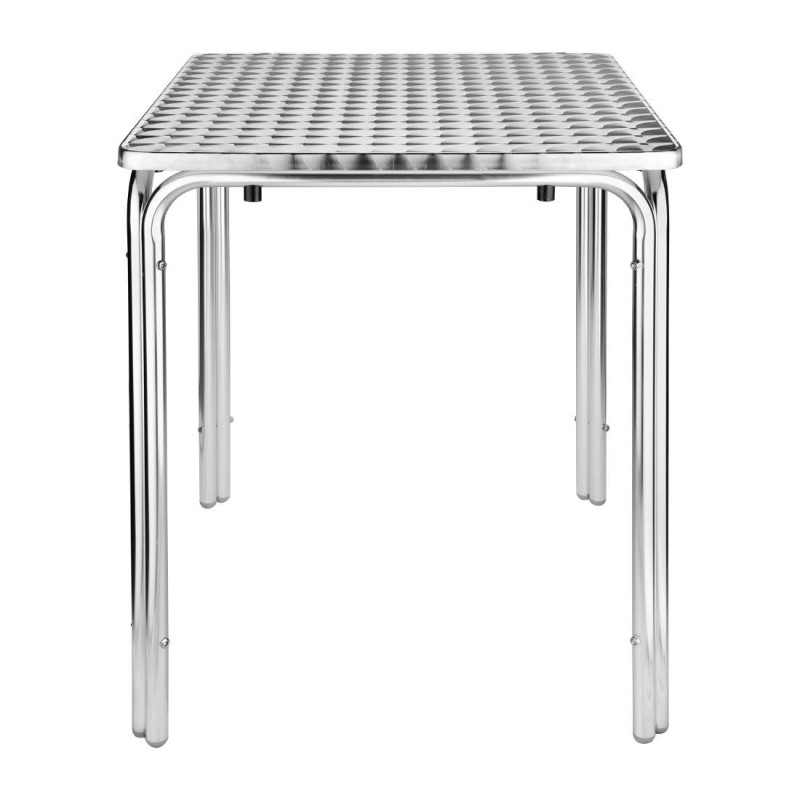 Mesa Quadrada Empilhável em Aço Inoxidável 600 x 600 mm - Bolero - Fourniresto Mesa Quadrada Empilhável em Aço Inoxidável 600 x 600 mm - Bolero - Fourniresto