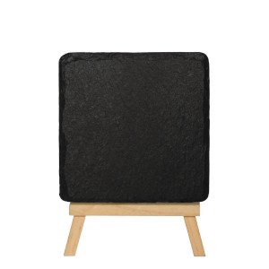 Tabuleiro de Apresentação em Ardósia Natural 130 x 130 mm - Olympia - Fourniresto