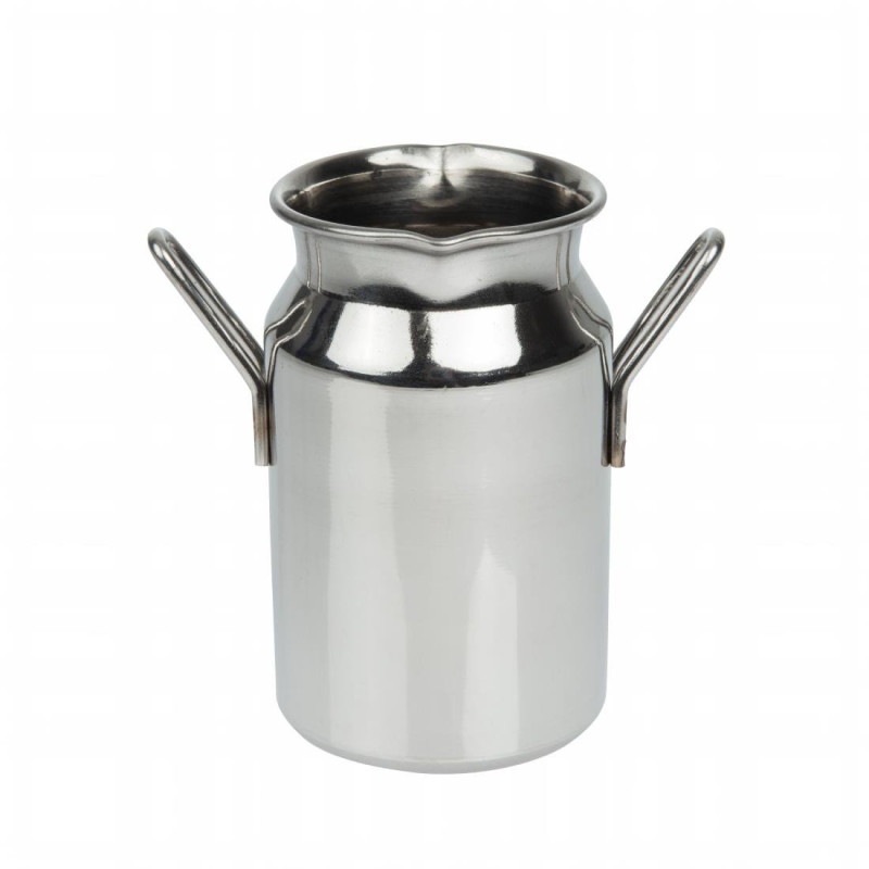 Mini Bidão de Leite em Inox 120 ml - Olympia - Fourniresto Mini Bidão de Leite em Inox 120 ml - Olympia - Fourniresto