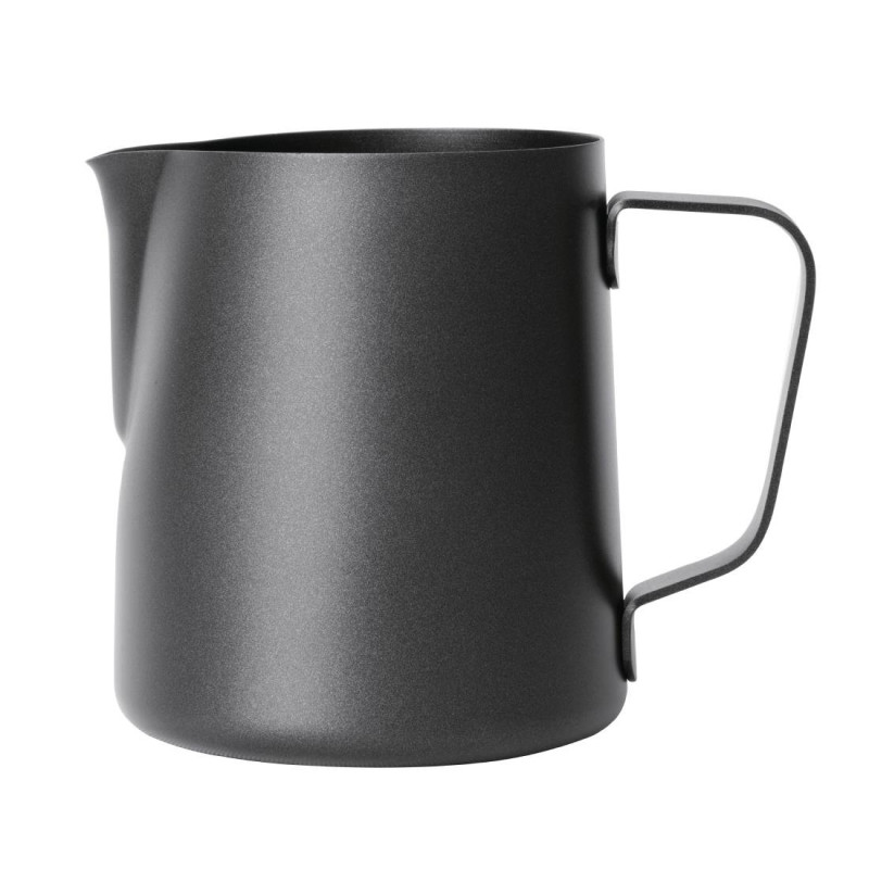 Jarro de leite antiaderente preto 340 ml - Olympia - Fourniresto Jarro de leite antiaderente preto 340 ml - Olympia - Fourniresto