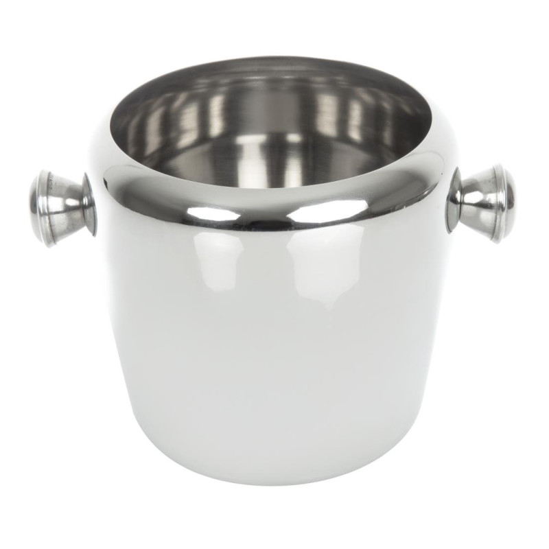 Balde de Gelo Mini Inox 1 L - Olympia - Fourniresto Balde de Gelo Mini Inox 1 L - Olympia - Fourniresto