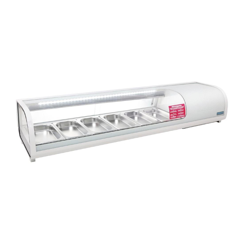 Vitrina de Tapas Refrigerada 6 GN 1/3 - Polar - Fourniresto Vitrina de Tapas Refrigerada 6 GN 1/3 - Polar - Fourniresto