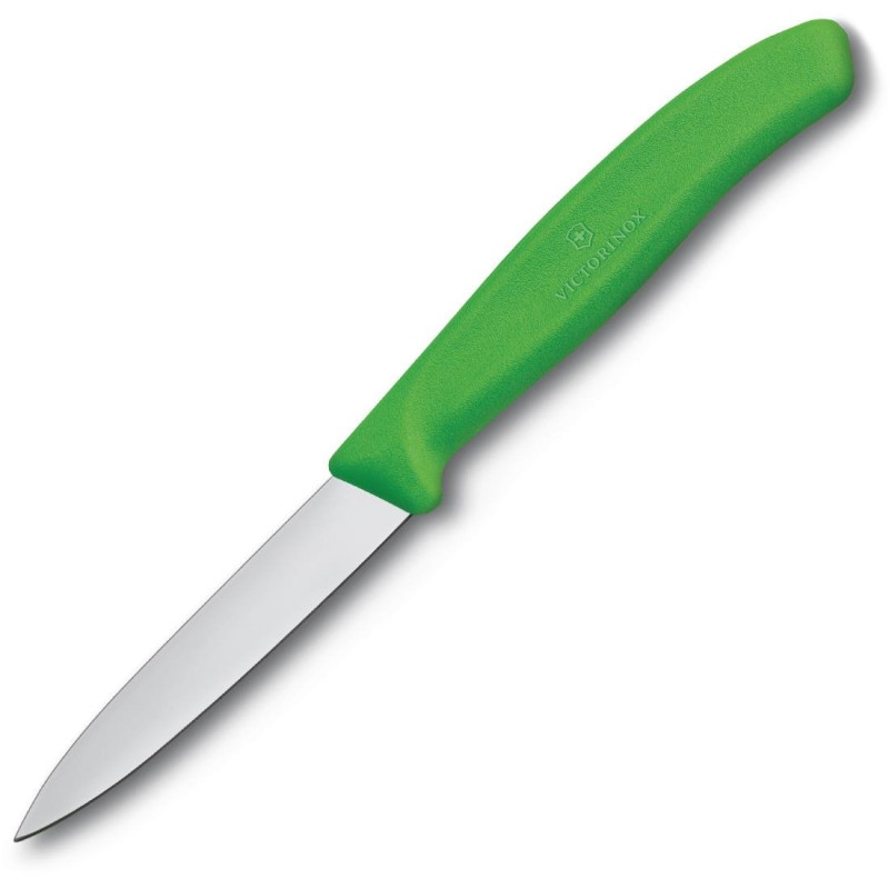 Faca de Cozinha Verde Lâmina 8 cm - Victorinox - Fourniresto Faca de Cozinha Verde Lâmina 8 cm - Victorinox - Fourniresto