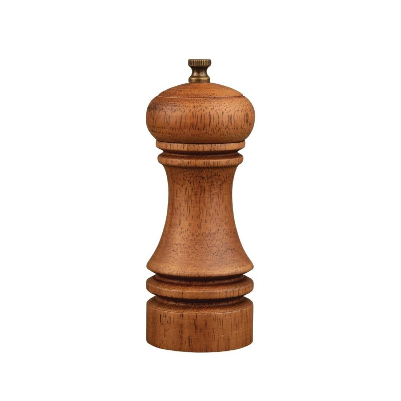 Moinho de Sal e Pimenta em Madeira com Efeito Envelhecido 150 mm - Olympia - Fourniresto Moinho de Sal e Pimenta em Madeira com Efeito Envelhecido 150 mm - Olympia - Fourniresto