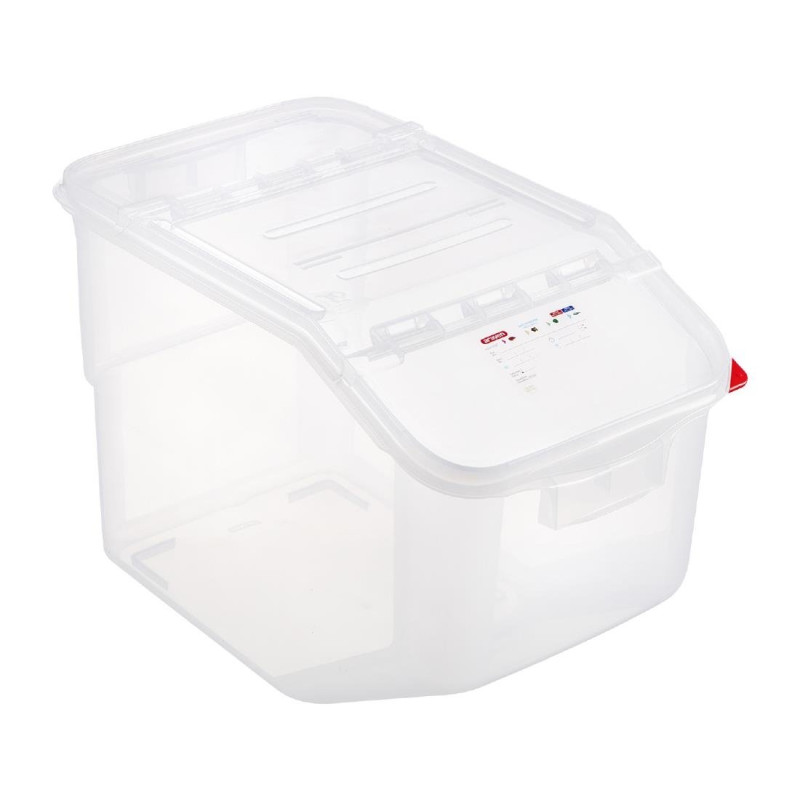 Caixa de Ingredientes Transparente 50 L - Araven - Fourniresto Caixa de Ingredientes Transparente 50 L - Araven - Fourniresto