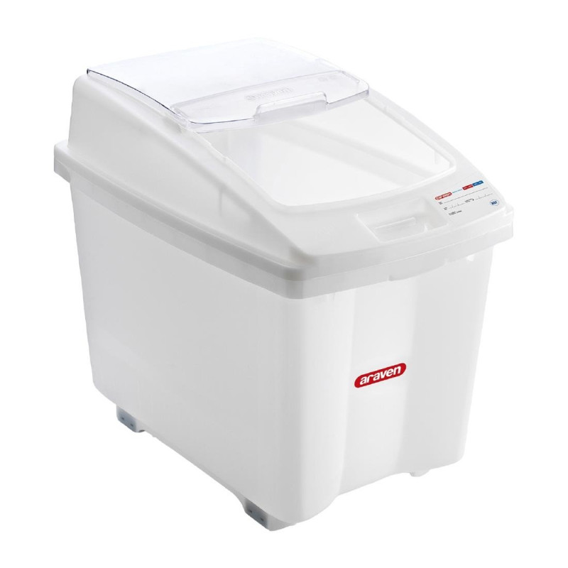 Transparent Ingredient Box 80 L - Araven - Fourniresto Transparent Ingredient Box 80 L - Araven - Fourniresto