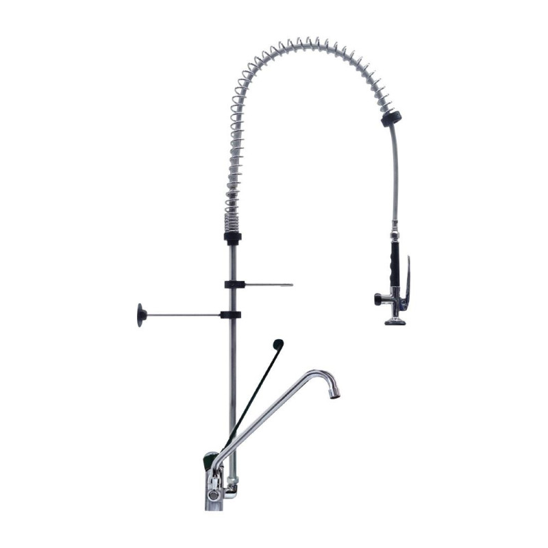 Duchinha com Torneira Pequeno Modelo Monocomando Mãos Livres - Gastro M - Fourniresto Duchinha com Torneira Pequeno Modelo Monocomando Mãos Livres - Gastro M - Fourniresto