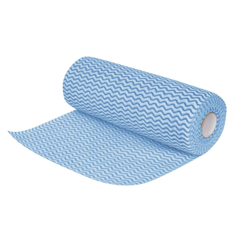 TNT Azul Rolo de 100 - Jantex - Fourniresto TNT Azul Rolo de 100 - Jantex - Fourniresto