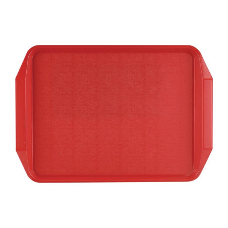 Tabuleiro Vermelho com Pegas 435x305mm - Roltex - Fourniresto