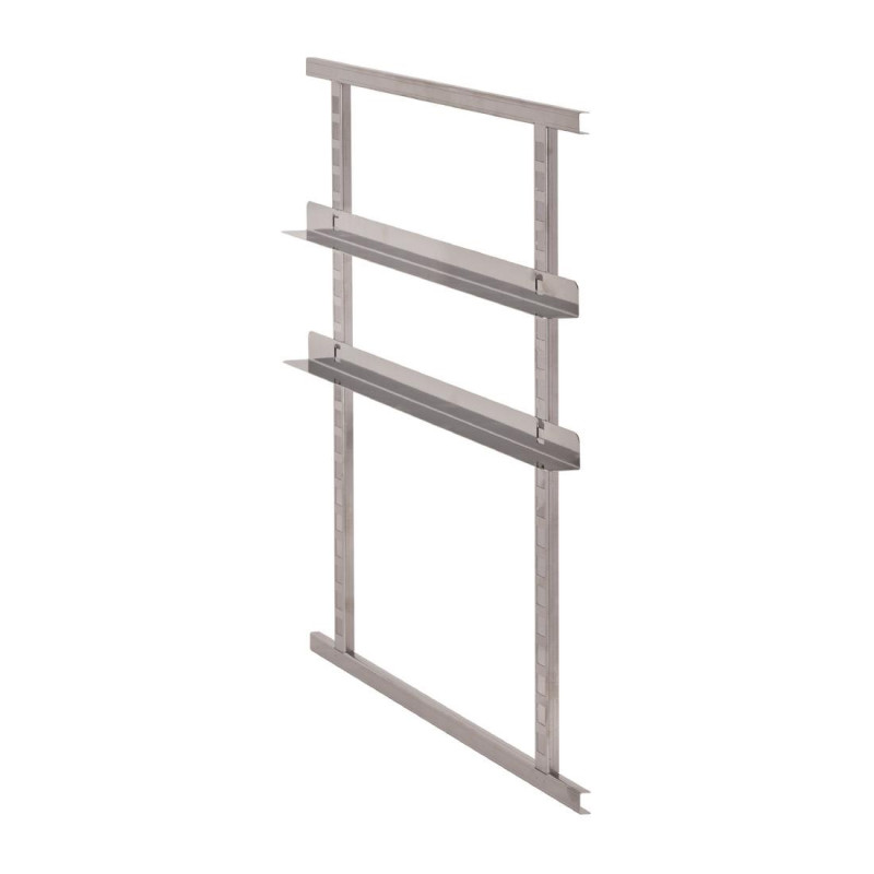 Corrediças de aço inoxidável para o Contêiner DW585 - Conjunto de 2 - Cambro - Fourniresto Corrediças de aço inoxidável para o Contêiner DW585 - Conjunto de 2 - Cambro - Fourniresto