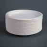 Pratos de Bagasse Compostáveis ​​17,9cm - Pacote com 50 - Fiesta Green - Fourniresto
