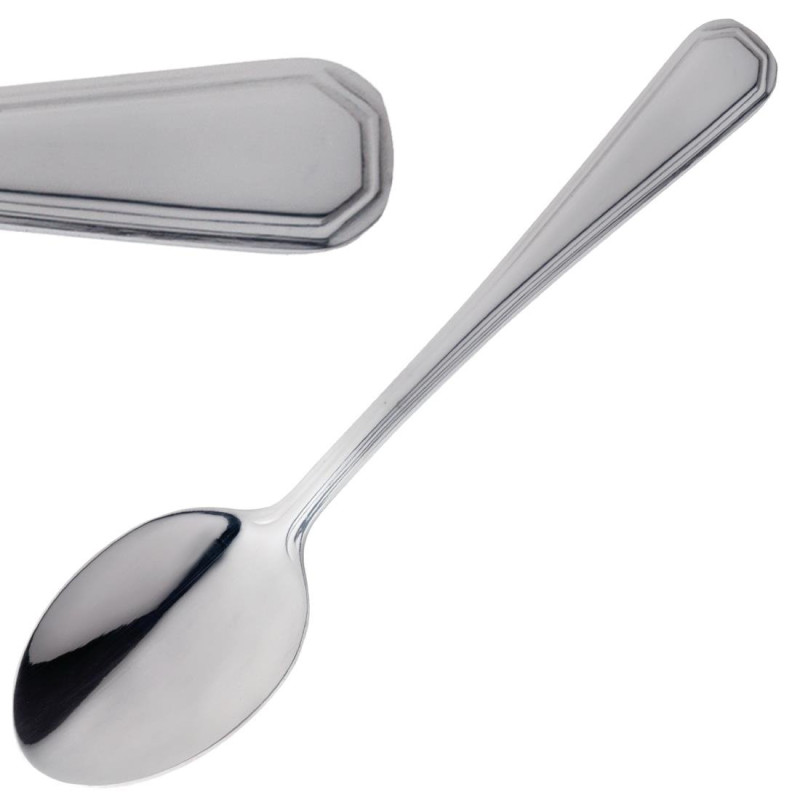 Monaco Stainless Steel 130 mm Coffee Spoon - Set of 12 - Olympia - Fourniresto Monaco Stainless Steel 130 mm Coffee Spoon - Set of 12 - Olympia - Fourniresto