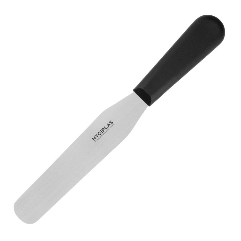 Faca Espátula de Lâmina Reta em Inox 150mm - Hygiplas - Fourniresto Faca Espátula de Lâmina Reta em Inox 150mm - Hygiplas - Fourniresto