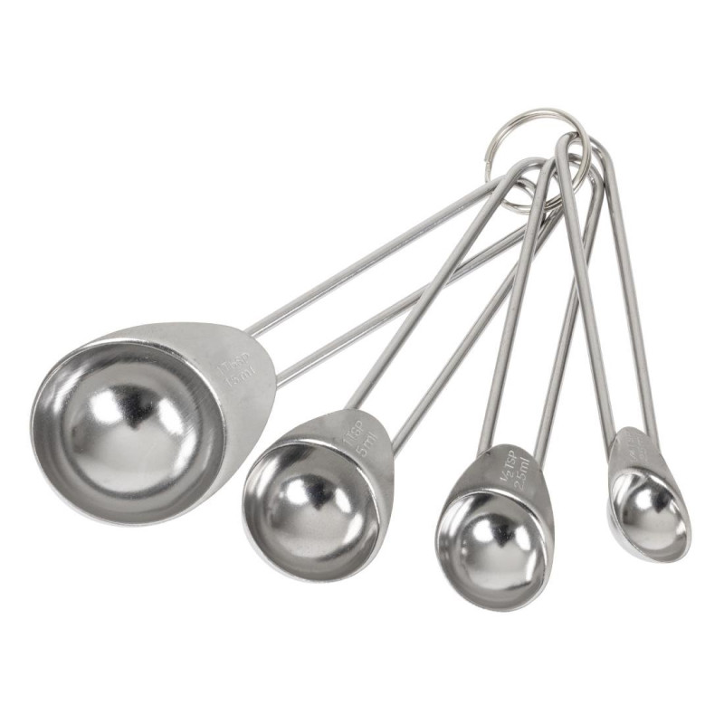Conjunto de colheres medidoras - Conjunto de 4 - Kitchen Craft - Fourniresto Conjunto de colheres medidoras - Conjunto de 4 - Kitchen Craft - Fourniresto